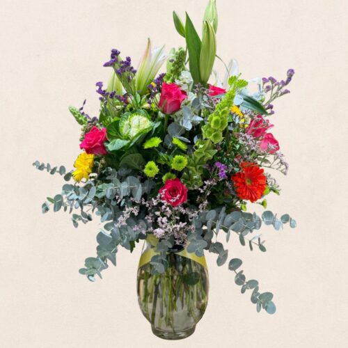 Barrel Vase Arrangement