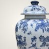 Blue Floral Ginger Jar - Image 2