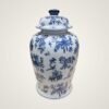 Blue Floral Ginger Jar ceramic home décor